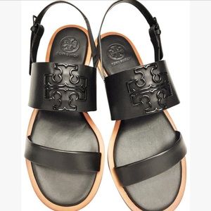 Tory Burch powder coated melinda sandal